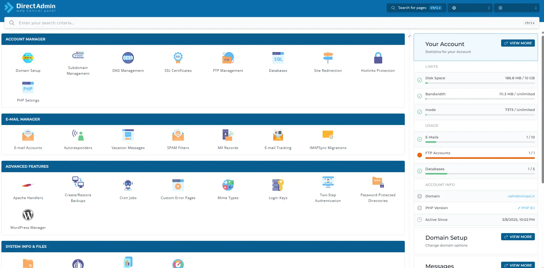 DirectAdmin
