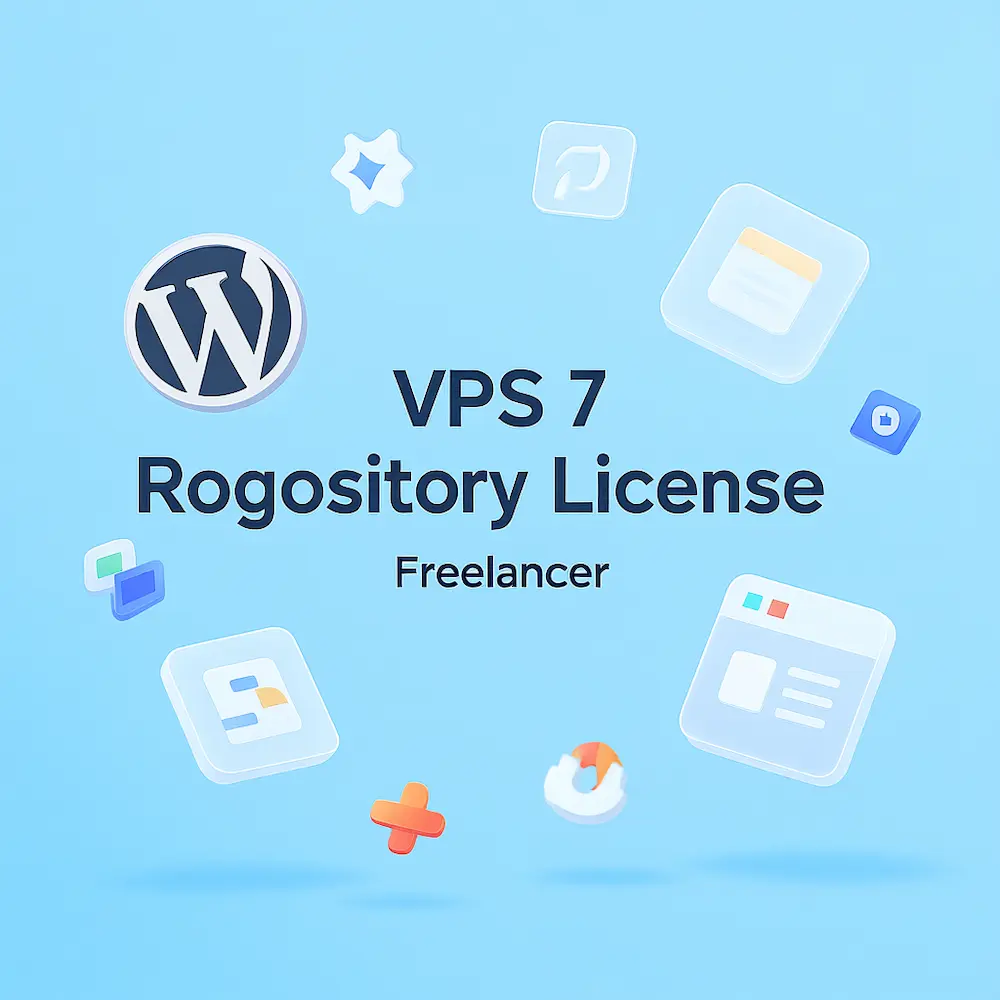لایسنس مخزن وردپرس VPS 7 فریلنسر