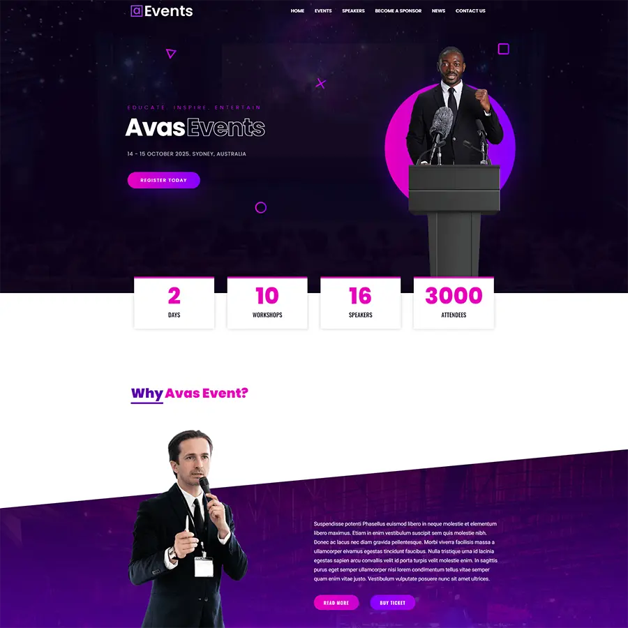 AVAS 4 قالب AVAS