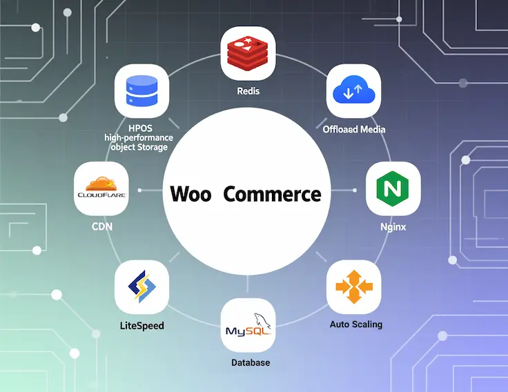 مقیاس‌ پذیری ووکامرس در ترافیک‌ های سنگین