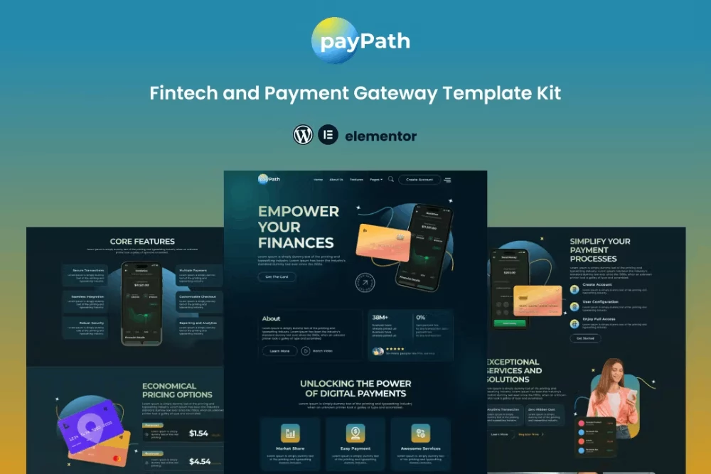 کیت قالب المنتور درگاه پرداخت آنلاین PayPath 4 کیت قالب المنتور درگاه پرداخت آنلاین PayPath