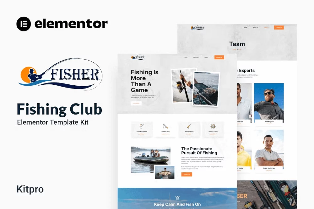 کیت قالب المنتور باشگاه ماهیگیری Fisher 7 کیت قالب المنتور باشگاه ماهیگیری Fisher