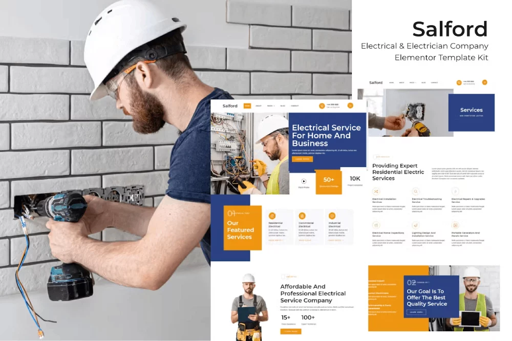 کیت قالب المنتور شرکت برق Salford