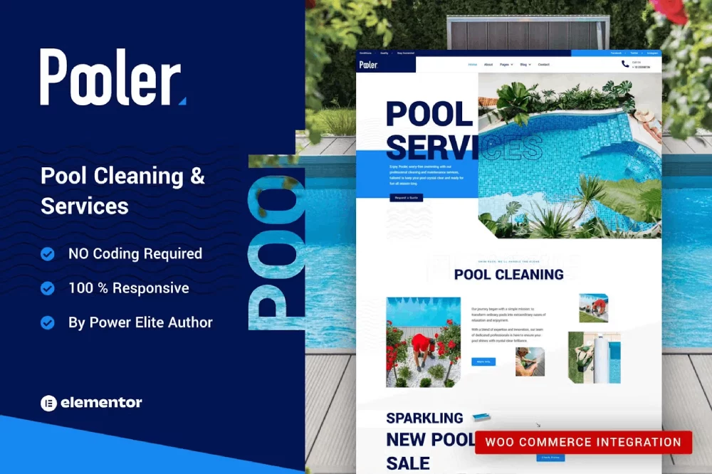 کیت قالب المنتور خدمات تمیزکاری استخر Pooler 3 کیت قالب المنتور خدمات تمیزکاری استخر Pooler