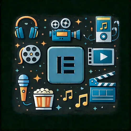 کیت های المنتور سایت موسیقی و فیلم