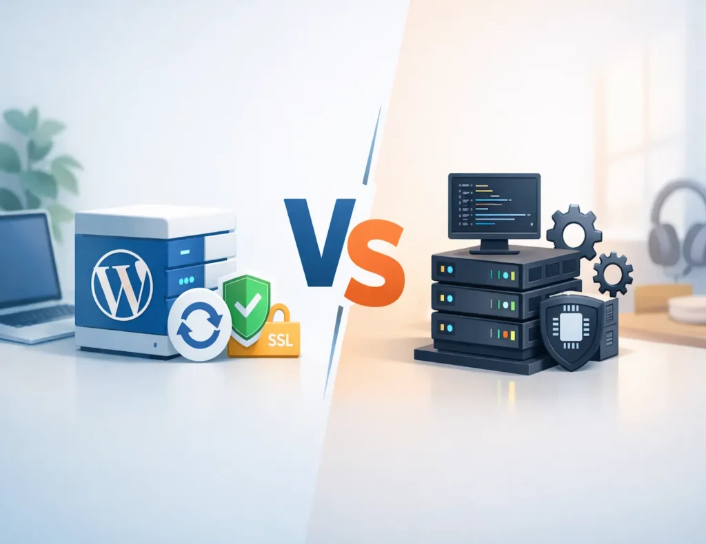 هاست وردپرس و VPS ؟ (راهنمای انتخاب با سناریوهای واقعی)